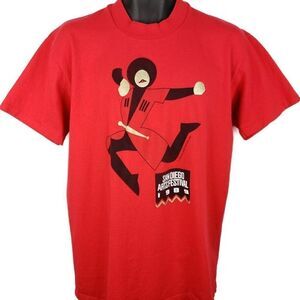 San Diego Arts Festival T Shirt Vintage 80s 1989 Soviet Union Russian Art Large